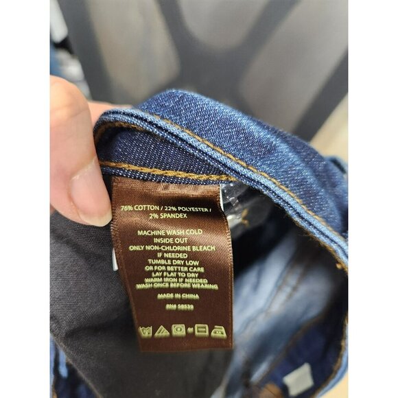 Kut From The Kloth VIV Toothpick Skinny Jeans 26W Dark Wash Denim Womens Plus Si - Picture 8 of 9